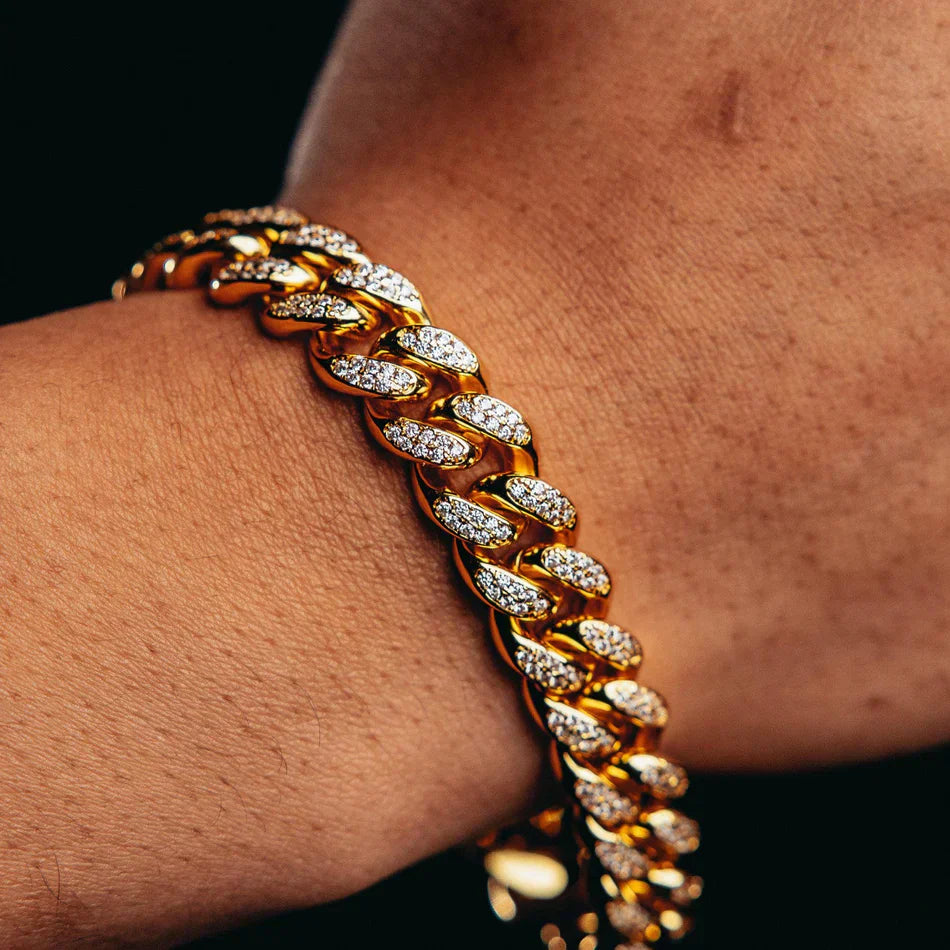 ICED OUT CUBAN BRACELET