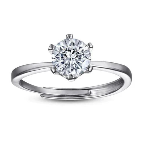 Silver Couple Rings