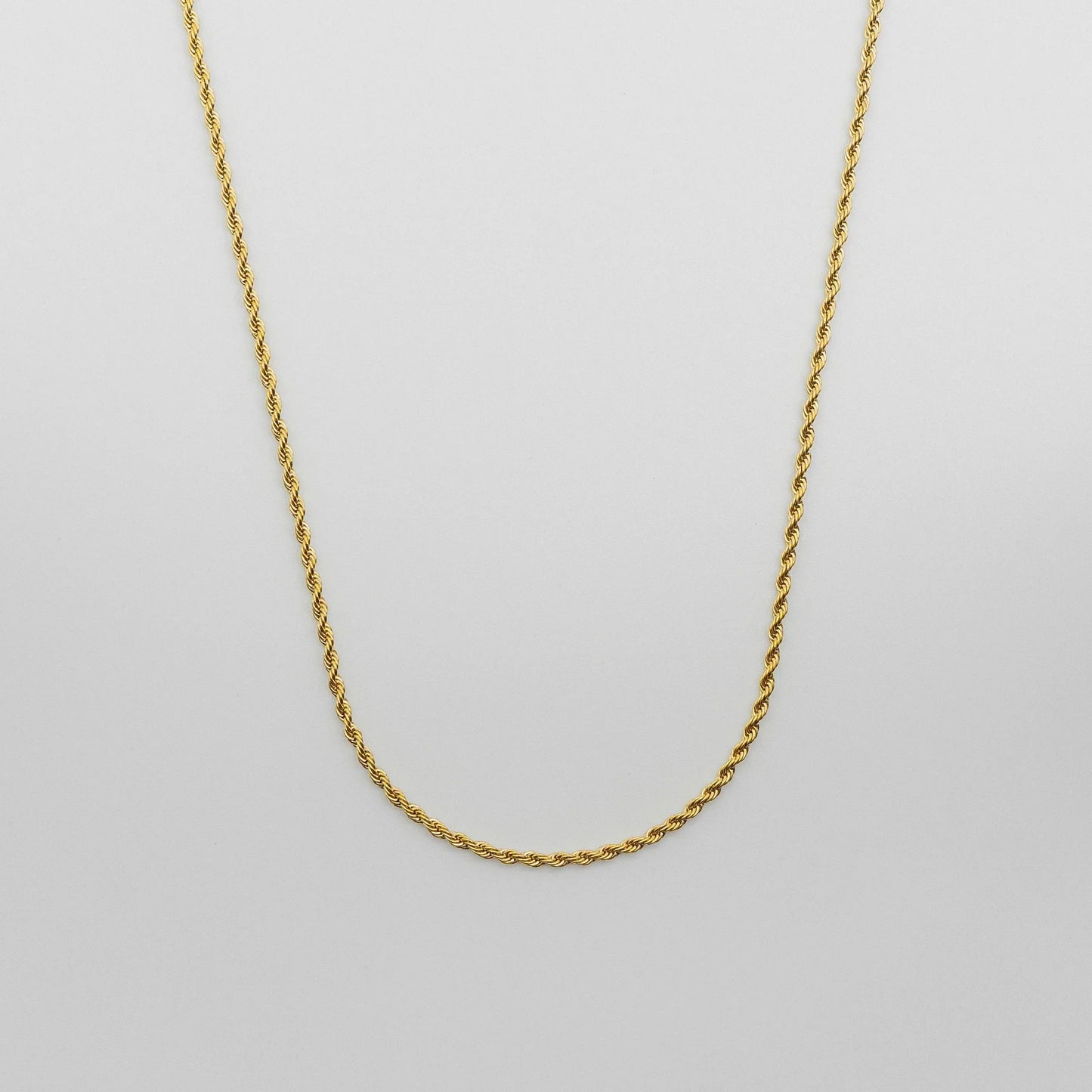 3mm Rope Chain - Gold