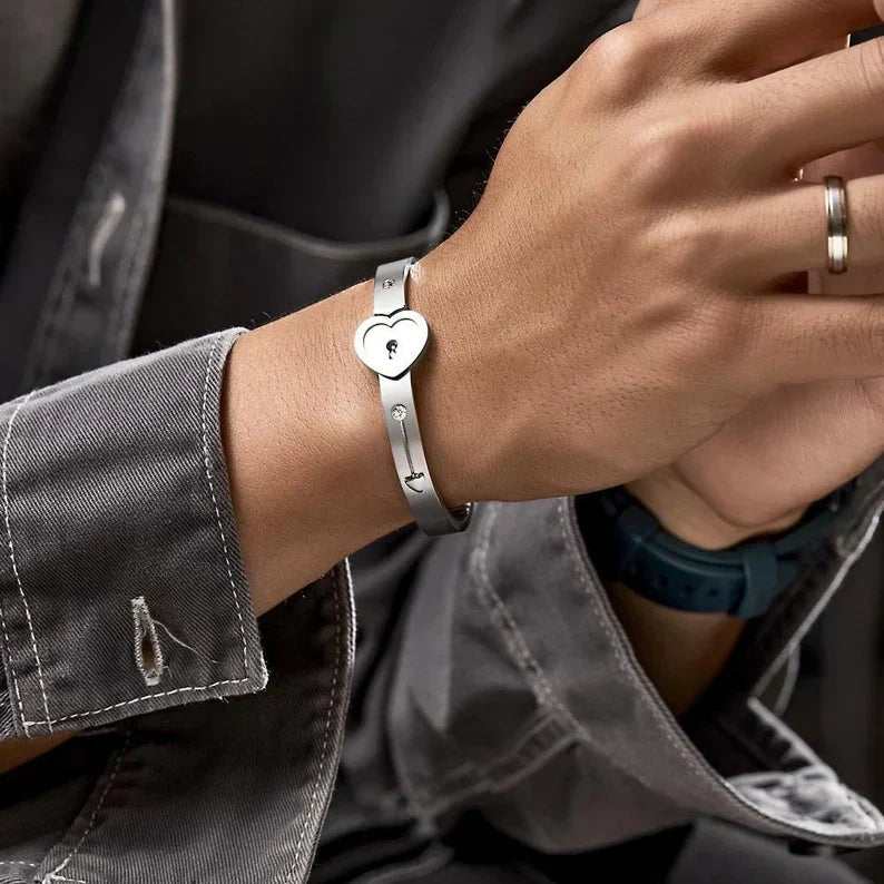 Love Lock Bracelet With Key