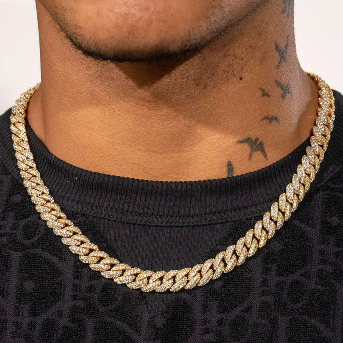 ICED OUT CUBAN CHAIN