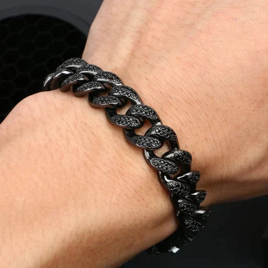 ICED OUT CUBAN BRACELET