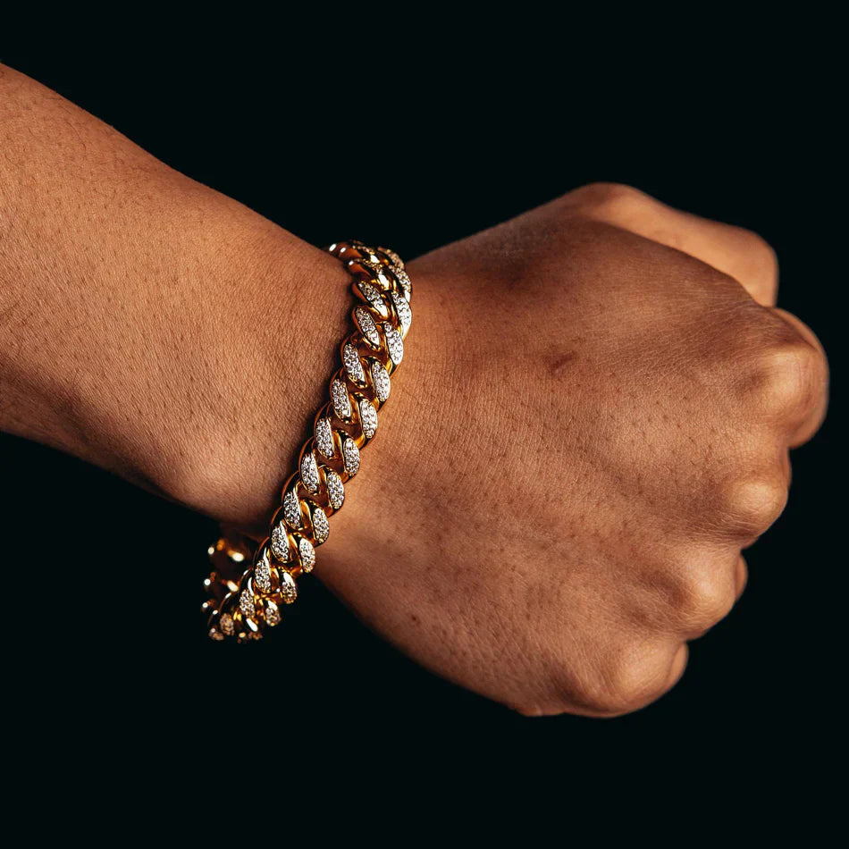 ICED OUT CUBAN BRACELET