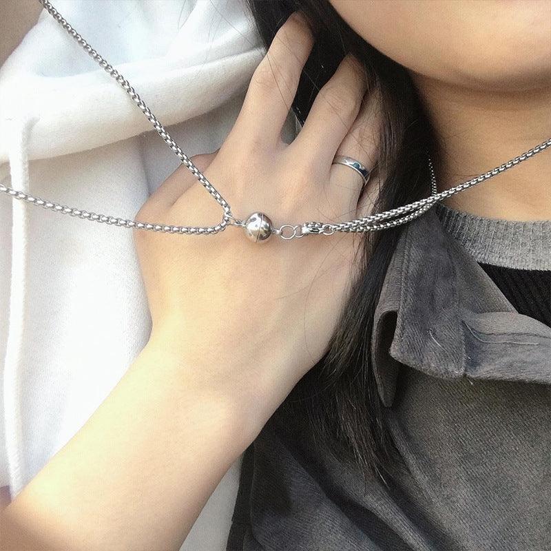 Magnetic love Couples Pendant