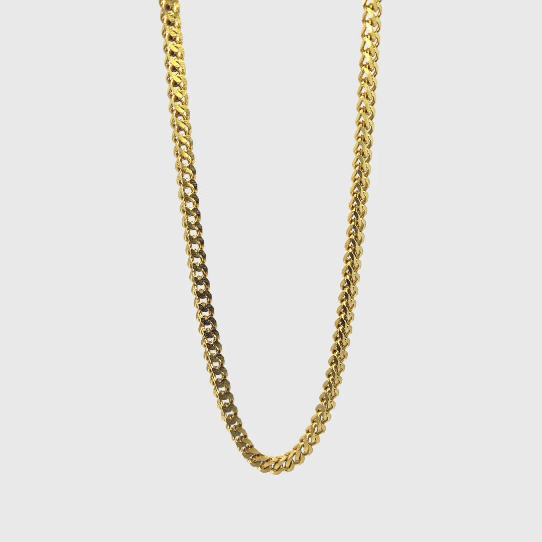FOXTAIL CHAIN GOLD