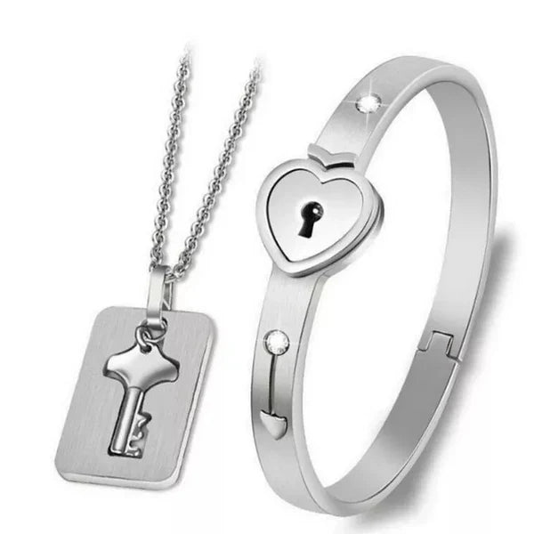 Love Lock Bracelet With Key