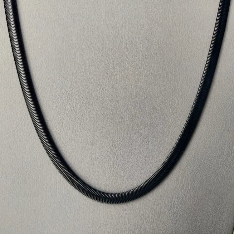 PACK OF 3 ITALIAN STAINLESS STEEL SNAKE CHAINS