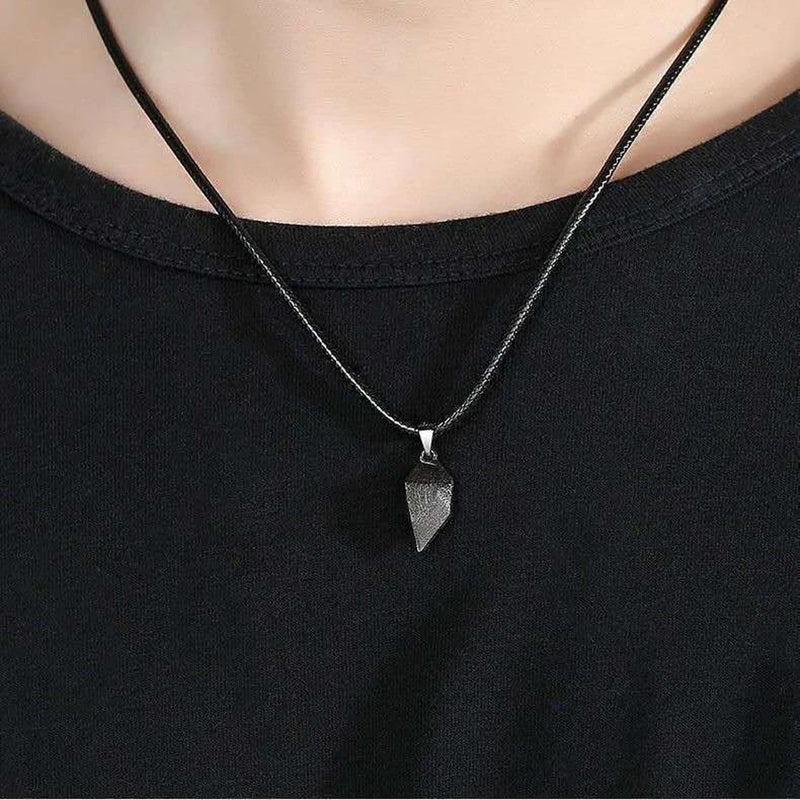 Magnetic Couple Necklace Lovers Heart Pendant