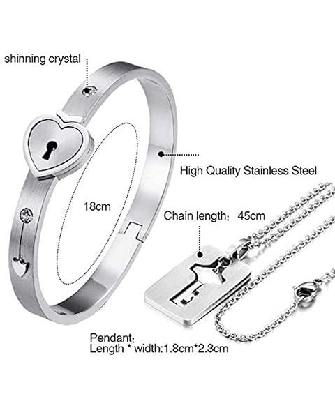 Love Lock Bracelet With Key