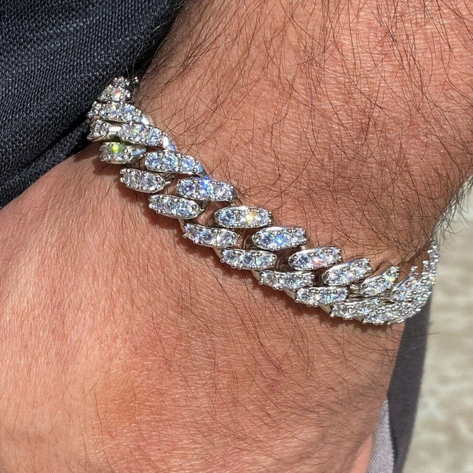 ICED OUT CUBAN BRACELET