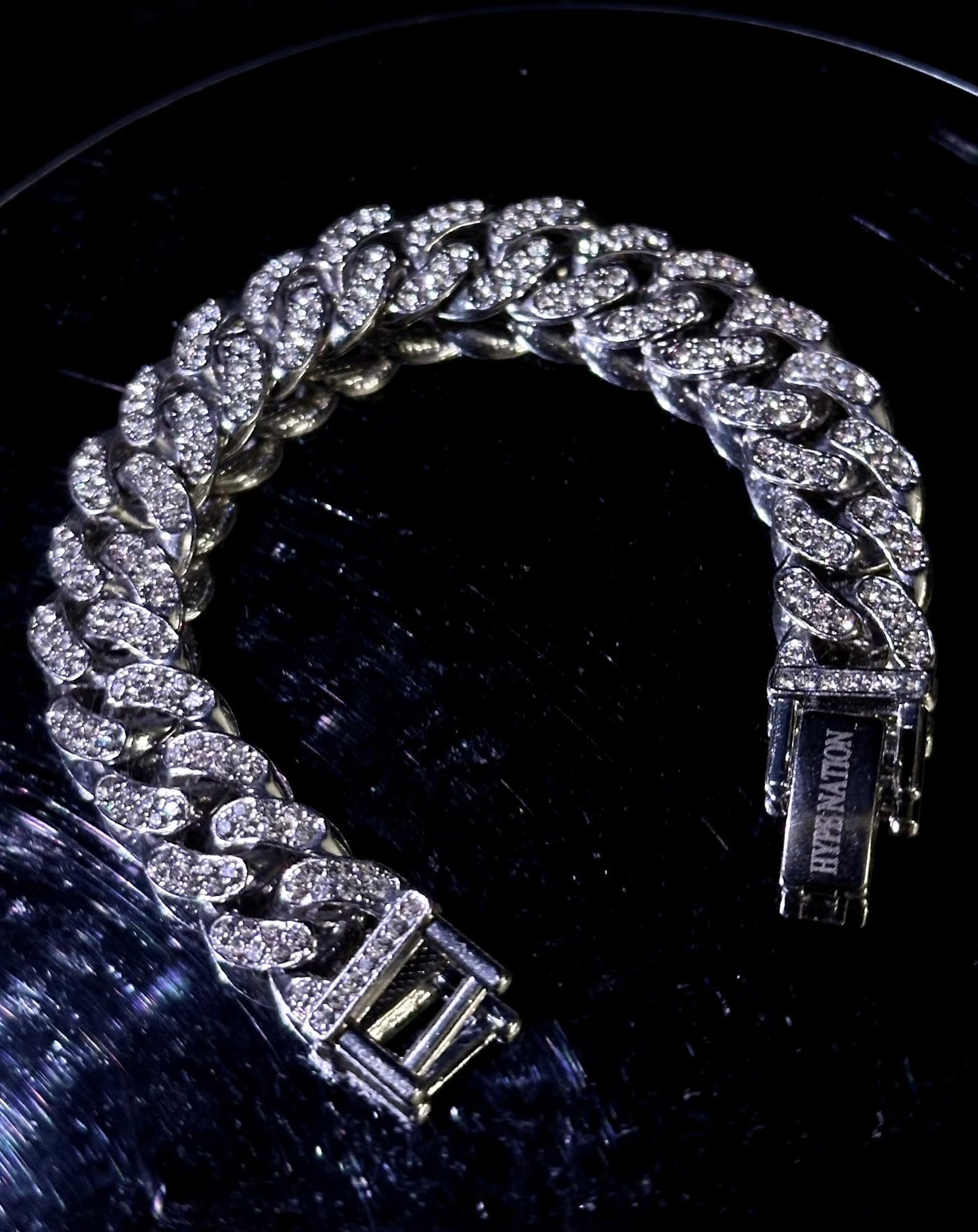 ICED OUT CUBAN BRACELET