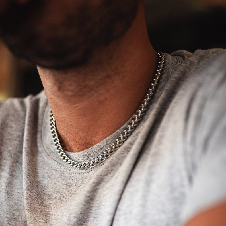 FOXTAIL CHAIN SILVER