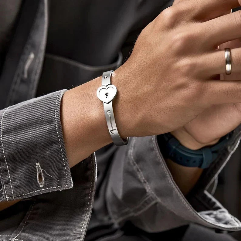 Love Lock Bracelet With Key